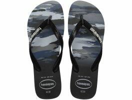 Havaianas Top Camu (37-44) - Preto Branco 4058