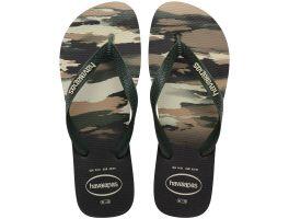 Havaianas Top Camu (39/40) - Preto Verde Olive 9052