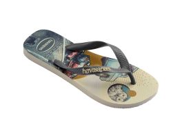 Havaianas Harry Potter (43/44) - Bege Palha Cinza Aço 7469