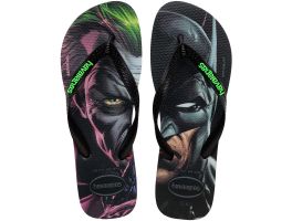Havaianas Top Heróis DC (35-44) - Preto Preto Verde 9981 