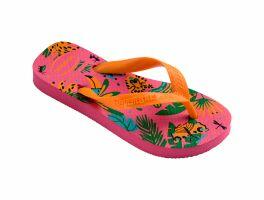 Havaianas Kids Top Fashion (23-32) - Rosa Flux Amarelo Pop 7180