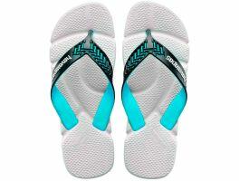 Havaianas Power 2.0  (43/44) - Branco Preto 0128