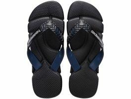Havaianas Power 2.0 (39/40) - Preto Azul Indigo 0536