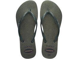 Havaianas Slim Gloss (35/36) - Verde Olive 4896