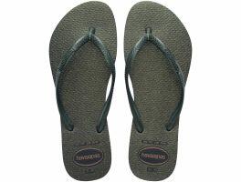 Havaianas Slim Gloss (33-40) - Verde Olive 4896 