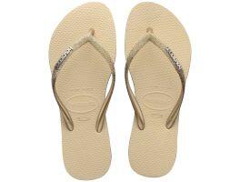 Havaianas Slim Sparkle Me (39/40) - Areia 0154 