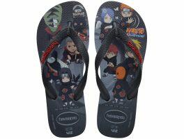 Havaianas Top Naruto (39-44) - Novo Grafite Cinza Chumbo 9401