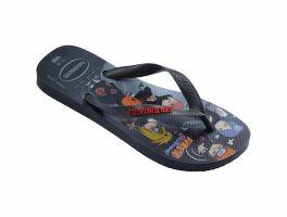 Havaianas Top Naruto (35/36) - Novo Grafite Cinza Chumbo 9401