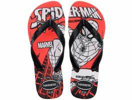 Havaianas Top Marvel Logomania (37-44) - Vermelho Rubi Preto 4349