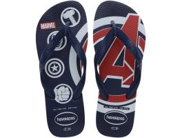 Havaianas Top Marvel Logomania (37/38) - Marinho 9380
