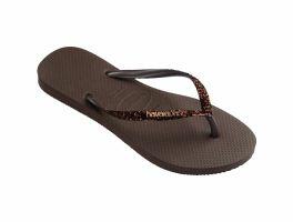 Havaianas Slim Glitter II (33-40) - Café 0727