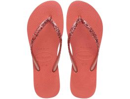 Havaianas Slim Glitter II (25-36) - Canyon Clay 1121