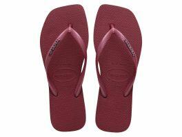 Havaianas Slim Square Logo Metallic (33-42) - Amaranto 9339 