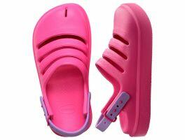 Havaianas Kids Clog  (23-30) - Pink Flux Roxo Prisma 3929