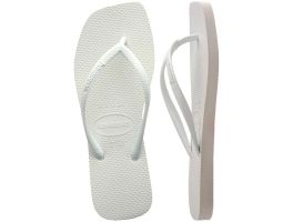 Havaianas Slim Square (39/40) - Branco 0001