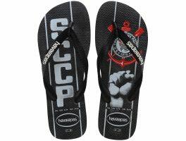 Havaianas Top Times Corinthians (35-44) - Preto Preto 1069 