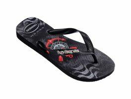 Havaianas Top Times Corinthians (37-46) - Preto Preto Branco 4058