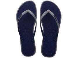 Havaianas Slim Glitter Contour (35/36) - Marinho 0555
