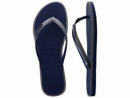 Havaianas Slim Glitter Contour (35/36) - Marinho 0555