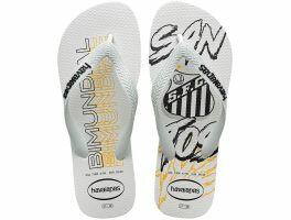 Havaianas Top Times Santos (27/28) - Branco 0001 