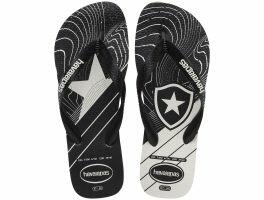 Havaianas Top Times Botafogo (37-44) - Branco Preto  0128 
