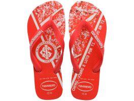 Havaianas Top Times Inter (43/44) - Branco Verm Opache 6222