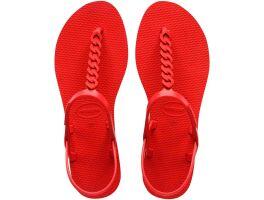 Rasteirinha Havaianas Paraty Chains (Nº38) - Vermelho Rubi 2090