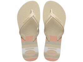 Havaianas Elegance Print (37/38) - Bege Palha 0121