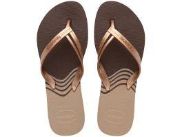 Havaianas Elegance Print (33-40) - Café 0727 