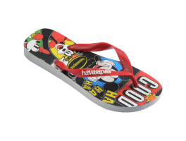 Havaianas Top Disney Classics (37/38) - Branco Vermelho Apache 6222