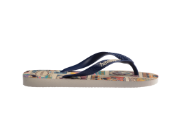 Havaianas Top Disney Classics (33-40) - Bege Palha Marinho 8009