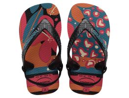 Havaianas Baby Mini Me (19-22) - Bege Palha Preto 9446