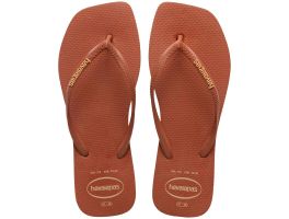 Havaianas Slim Square Logo Pop-up (37/38) - Ferrugem 1976