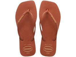 Havaianas Slim Square Logo Pop-up (33/34) - Ferrugem 1976
