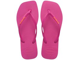 Havaianas Slim Square Logo Pop-up (33-40) - Rosa Gum 4622 