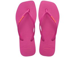 Havaianas Slim Square Logo Pop-up (33-42) - Rosa Gum 4622