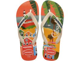 Havaianas Top Postcard (37/38) - Bege Palha 0121 