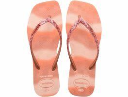 Havaianas Slim Square Glitter Party (33-40) -  Rosa Ballet 0076 