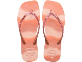 Havaianas Slim Square Glitter Party (41/42) - Rosa Ballet 0076 