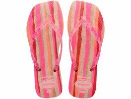 Havaianas Slim Square Folia (41/42) - Rosa Ballet 0076