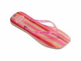 Havaianas Slim Square Folia (39/40) - Rosa Ballet 0076