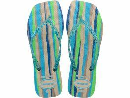 Havaianas Slim Square Folia (33/34) - Bege Palha 0121