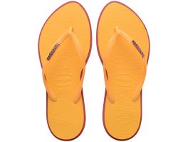 Havaianas Slim Point (33-38) - Amaranto Amarelo Caja 1788