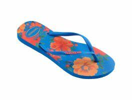 Havaianas Slim Summer Bliss (33/34) - Azul Brilhante 3504