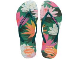 Havaianas Slim Summer Bliss (35/36) - Verde Pantanal 5266 