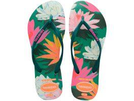 Havaianas Slim Summer Bliss (35-40) - Verde Pantanal 5266 