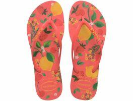 Havaianas Slim Summer Bliss (39/40) - Coral Tropical 9260