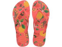 Havaianas Slim Summer Bliss (39/40) - Coral Tropical 9260 