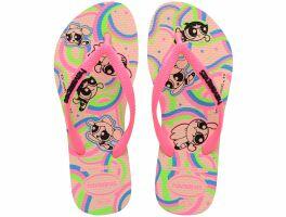 Havaianas Kids Slim Powerpuff (27-36) - Rosa Ballet 0076 