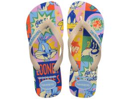 Havaianas Top Warner Classics (37-44) - Bege Palha 0121